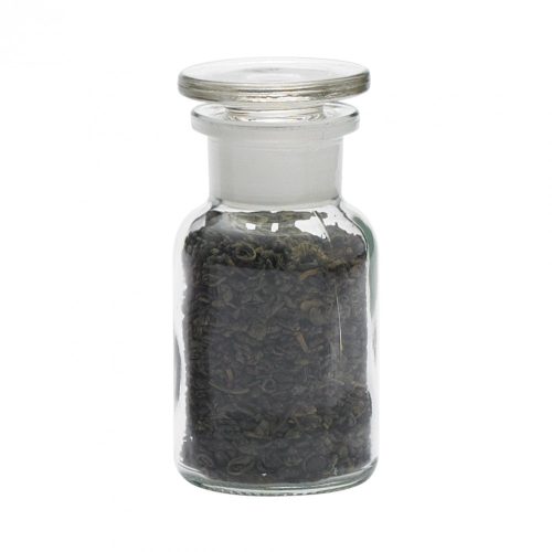 Fűszer-, teafű üveg konyhai tároló szett, átlátszó 0,1 L (2db/doboz)