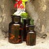 Apothecary bottle set braun 0,25 L (2pcs/box)