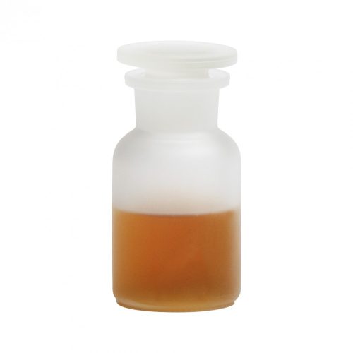 Fűszer-, teafű üveg konyhai tároló szett, matt fehér 0,1 L (2db/dob)