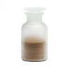 Fűszer-, teafű üveg konyhai tároló szett, matt fehér 0,25 L (2db/dob)