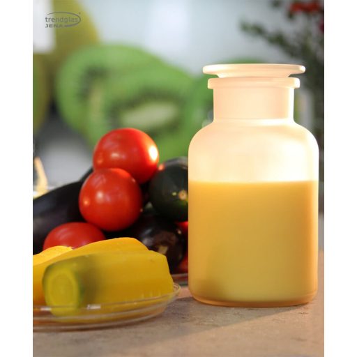 Apothecary bottle set satined 1 L (2pcs/box)