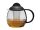 Tea jug with plastic handle 1,2 L - black 