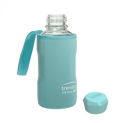 Hőtartó neoprén palackvédő huzat BLUE OCEAN 500 ml-es üveg kulacshoz - kék