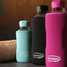 Thermal neoprene cover for BLUE OCEAN drinking bottle 1000 ml, purple