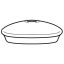 Lid for teapot ILLOS