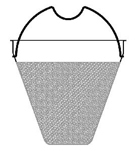 Stainless steel strainer for SOLO teapot