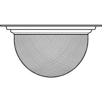 Stainless steel strainer for GLOBE teapot
