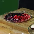 Cake plate set Centric L -193 mm- (2pcs/box)