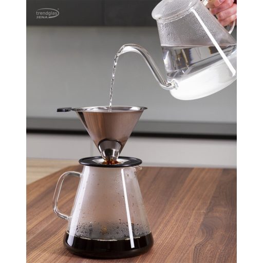 Fémszűrő POUR OVER kávéhoz