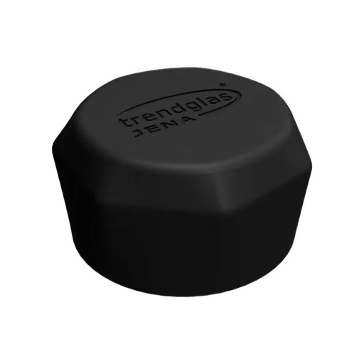 Csavaros kupak szett -fekete- BLUE OCEAN üveg kulacshoz (2db/csomag)