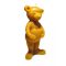 Handmade beeswax candle - Bear (14cm x 4,5cm)