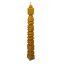 Handmade beeswax candle - Carved_1 (21cm x2,3cm)